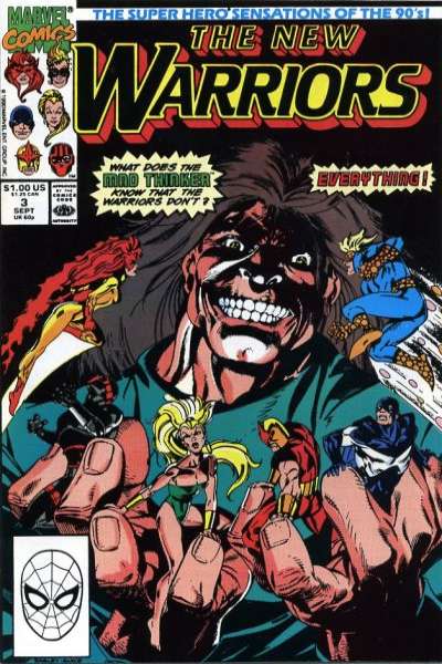 New Warriors 1990 Series #3