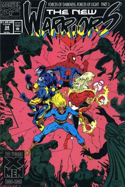 New Warriors 1990 Series #34