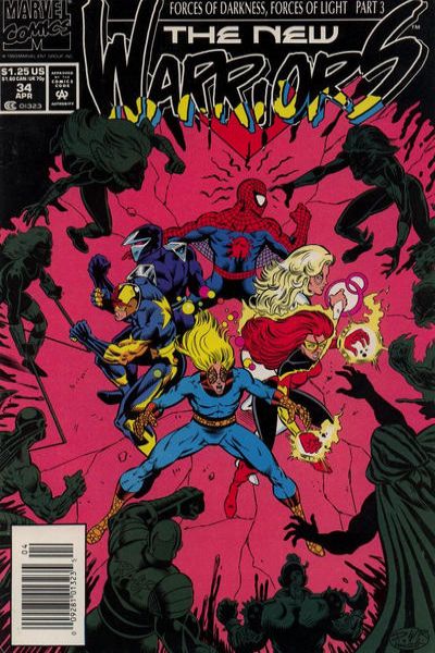 New Warriors 1990 Series #34
