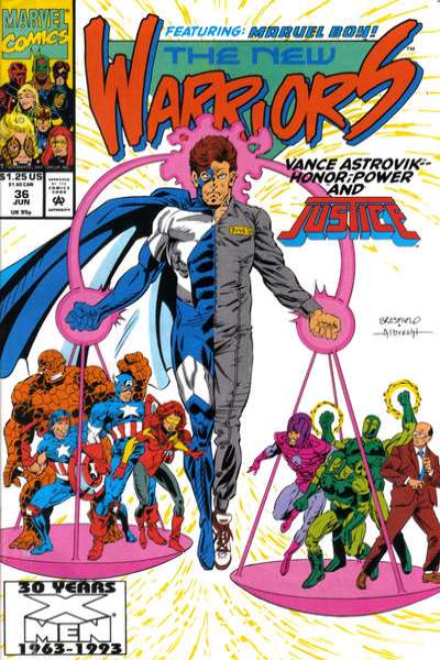 New Warriors 1990 Series #36