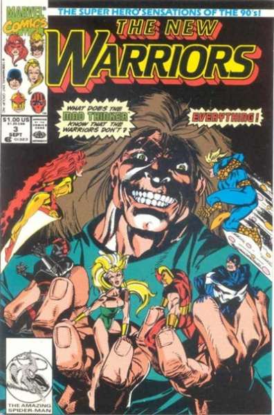 New Warriors 1990 Series JC Penny Variant #3