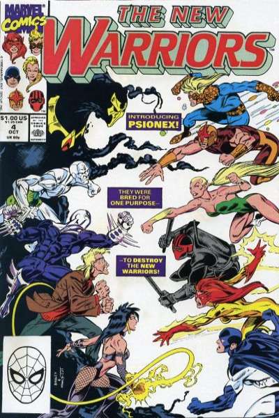 New Warriors 1990 Series #4