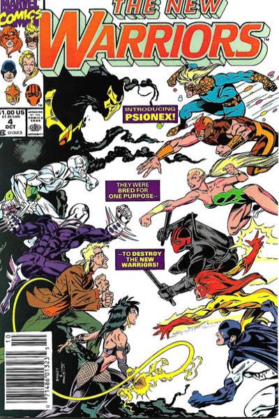 New Warriors 1990 Series #4