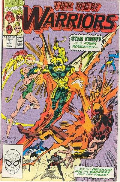 New Warriors 1990 Series #5