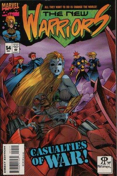New Warriors 1990 Series #54