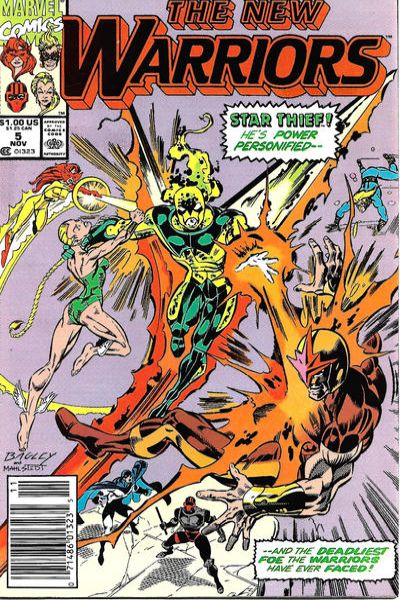 New Warriors 1990 Series #5