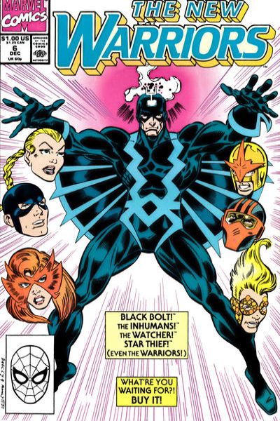 New Warriors 1990 Series #6