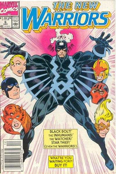 New Warriors 1990 Series #6