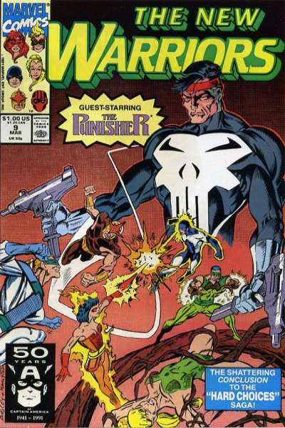 New Warriors 1990 Series #9