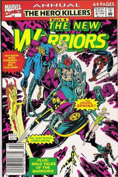 New Warriors 1990 Series Annual #2