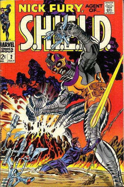 Nick Fury: Agent of SHIELD 1968 Series #2