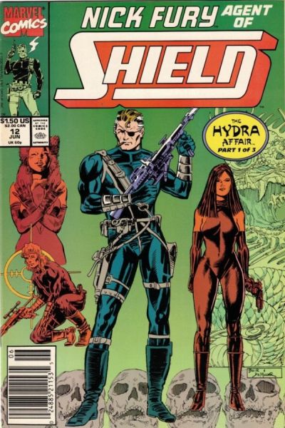 Nick Fury: Agent of SHIELD 1989 Series #12