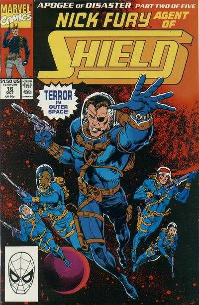 Nick Fury: Agent of SHIELD 1989 Series #16