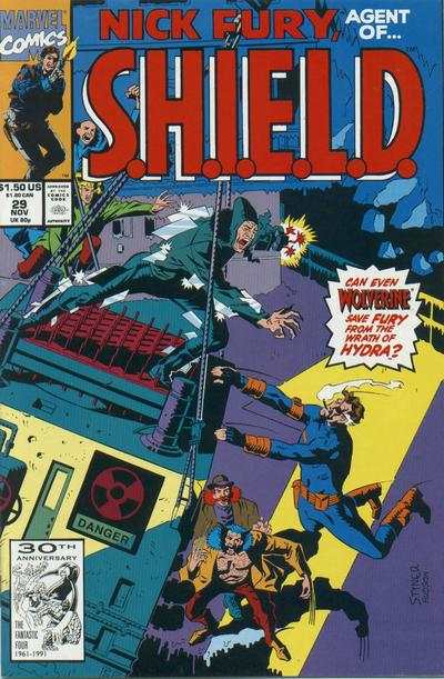 Nick Fury: Agent of SHIELD 1989 Series #29
