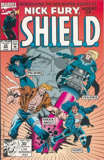 Nick Fury: Agent of SHIELD 1989 Series #33