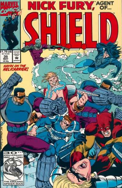 Nick Fury: Agent of SHIELD 1989 Series #35