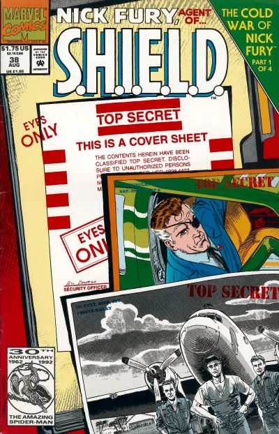 Nick Fury: Agent of SHIELD 1989 Series #38