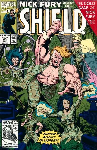 Nick Fury: Agent of SHIELD 1989 Series #40