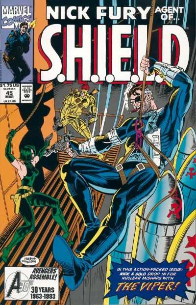 Nick Fury: Agent of SHIELD 1989 Series #45