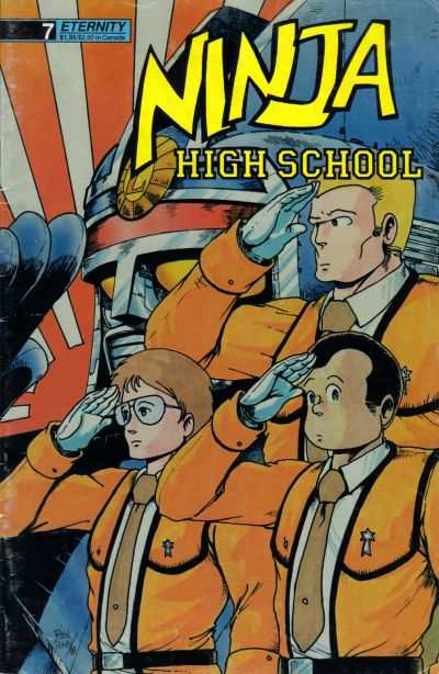 Ninja High School 1988 Series #7