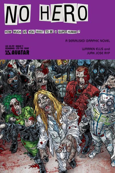 No Hero Zombies cover #7