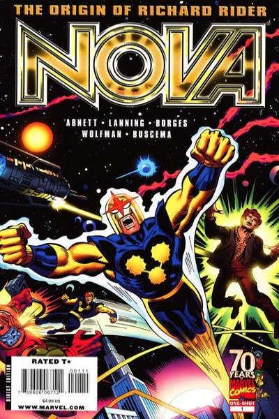 Nova 2007 Series Origin of Richard Rider #1