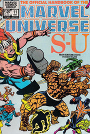 Official Handbook of the Marvel Universe 1983 Series #11