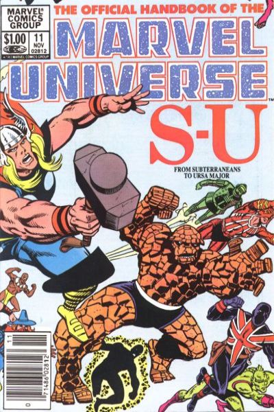Official Handbook of the Marvel Universe 1983 Series #11