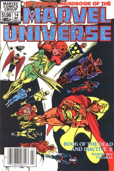 Official Handbook of the Marvel Universe 1983 Series #14