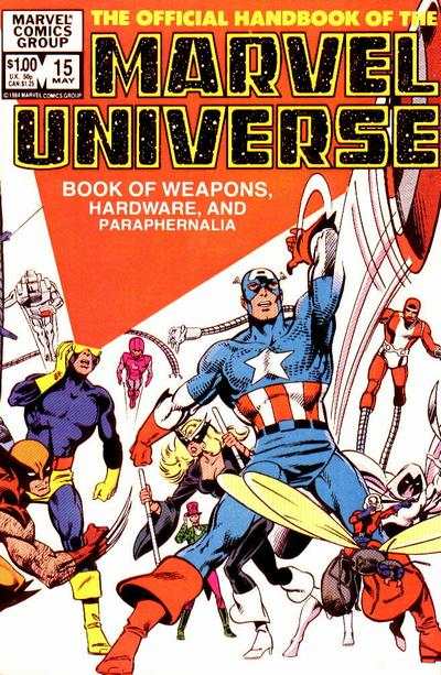 Official Handbook of the Marvel Universe 1983 Series #15