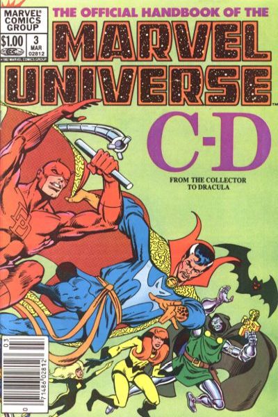 Official Handbook of the Marvel Universe 1983 Series #3