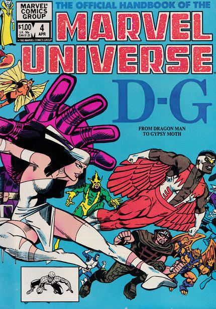 Official Handbook of the Marvel Universe 1983 Series #4