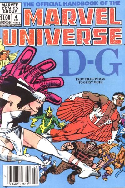 Official Handbook of the Marvel Universe 1983 Series #4