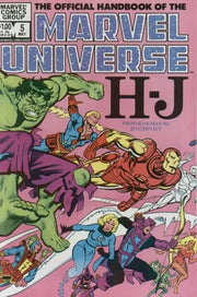 Official Handbook of the Marvel Universe 1983 Series #5