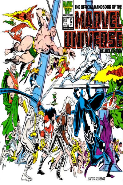 Official Handbook of the Marvel Universe 1985 Series #12