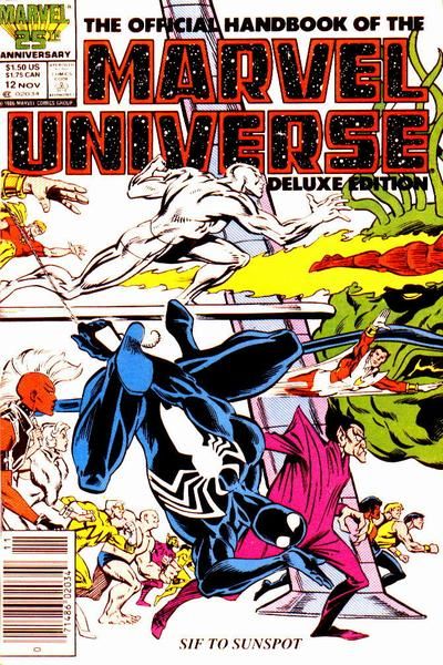 Official Handbook of the Marvel Universe 1985 Series #12