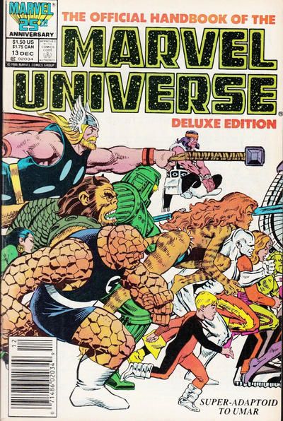 Official Handbook of the Marvel Universe 1985 Series #13