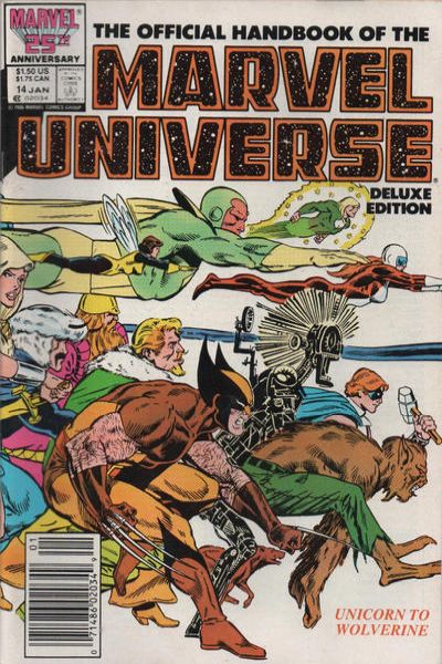 Official Handbook of the Marvel Universe 1985 Series #14