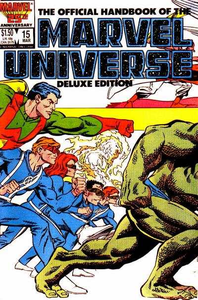 Official Handbook of the Marvel Universe 1985 Series #15