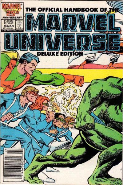 Official Handbook of the Marvel Universe 1985 Series #15