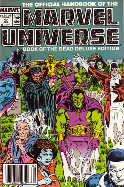 Official Handbook of the Marvel Universe 1985 Series #17