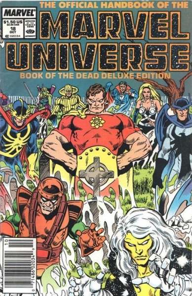 Official Handbook of the Marvel Universe 1985 Series #18