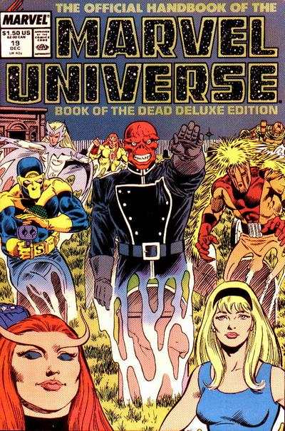 Official Handbook of the Marvel Universe 1985 Series #19