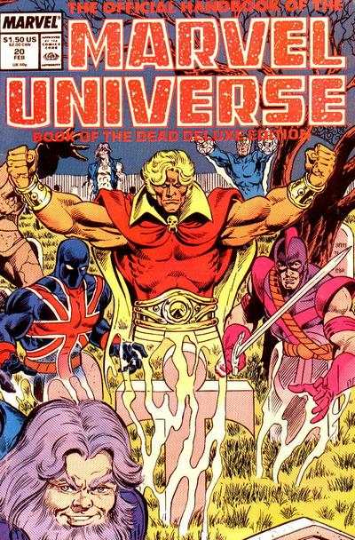 Official Handbook of the Marvel Universe 1985 Series #20