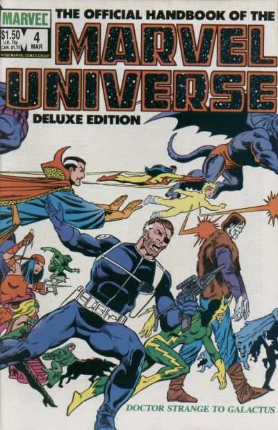 Official Handbook of the Marvel Universe 1985 Series #4
