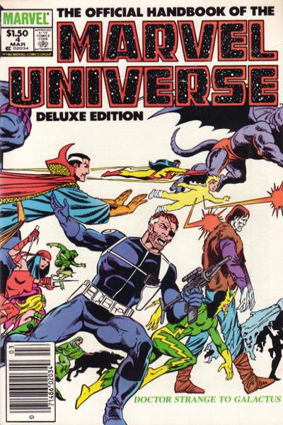 Official Handbook of the Marvel Universe 1985 Series #4