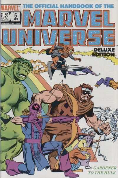 Official Handbook of the Marvel Universe 1985 Series #5