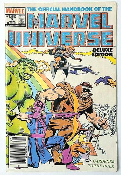 Official Handbook of the Marvel Universe 1985 Series #5