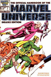 Official Handbook of the Marvel Universe 1985 Series #7