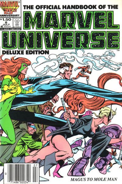 Official Handbook of the Marvel Universe 1985 Series #8